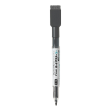 PILOT 百樂 極細白板筆 WMBSE-15EF-B，0.8mm筆跡幅度，可換卡水白板筆, 黑色, 10支