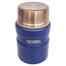 THERMOS 膳魔師 316不鏽鋼食物燜燒罐, 保溫保冷, 皇家藍, 520ml, 1個
