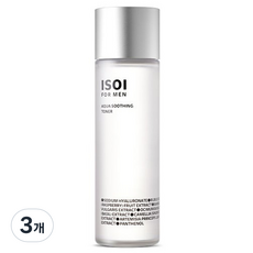 ISOI 伊所愛 For Man水潤舒緩化妝水, 3個, 150ml