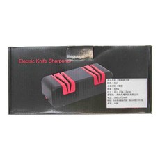 禾統 智慧電動磨刀機, 四合一設計, 3秒速磨, 適用於各種鈍刀, 25 x 13 x 12cm, 黑白色, 1台