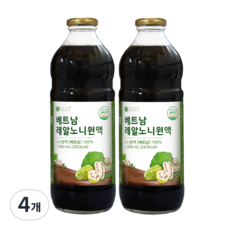 Healthy Food 越南諾麗果濃縮汁, 1L, 4罐