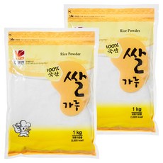 뚜레반 국산 쌀가루, 1kg, 2개 1kg, 2개