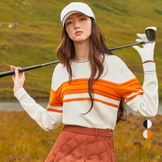 Volvik Volvik Apparel 女款高爾夫電纜彩色針織衫 VLKTN901