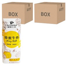 BeeTouched 蜜蜂工坊 蜂蜜牛奶 250毫升 x 24入, 250ml, 48入