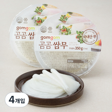 곰곰 쌈무, 350g, 4개입