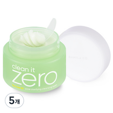 바닐라코 클린 잇 제로 클렌징밤 포어 클래리파잉, 100ml, 5개
