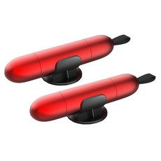 808 자동차 비상 탈출 원터치 망치 벨트 절단 기능, 2개, 레드