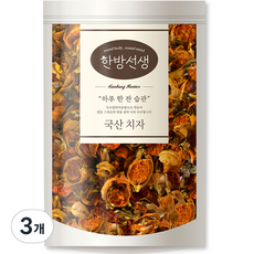 한방선생 국산 치자, 300g, 3개