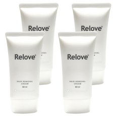 Relove 瞬淨Ku溜零毛髮霜 80ml, 含北美金縷梅萃取, 海茴香萃取, 北法紅藻萃取, 4條