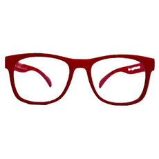 SHADEZ 兒童抗藍光眼鏡, 保護眼睛，適合遊戲, 熱力紅