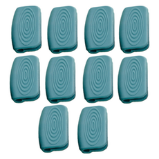 矽膠耐熱鍋柄手套, 藍色, 10個