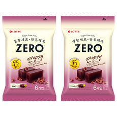 LOTTE 樂天 ZERO Zero無糖羊羹, 2袋, 300g