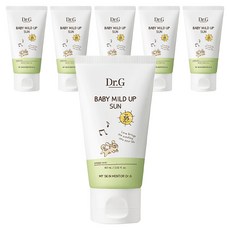 닥터지 베이비 마일드 업 선크림 SPF35 PA+++, 60ml, 6개
