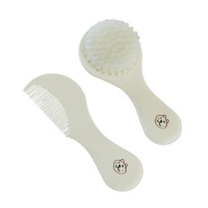 blissbebe 小熊圖案孩童髮梳 2款入, 混色, 1組