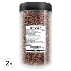 고미네 카카오닙스 통, 200g, 2개
