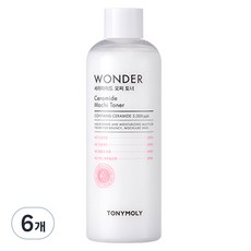 토니모리 원더 세라마이드 모찌 토너, 500ml, 6개