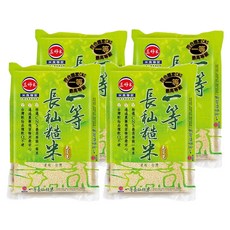 三好米 一等長秈糙米, 口感自然 自帶甜味 米粒香Q彈性 免浸泡 CNS一等米, 2.2kg, 4包