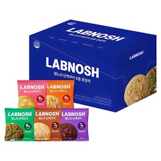 Labnosh 蛋白質綜合餅乾 5款 各2包組, 1盒, 400g