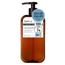 스킨유 컴포트 우디 샤워젤, 500g, 1개