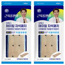 Artex Taping Magnet Patch Waist Type I+Refill 大容量 23p 套組, 2套