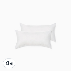 마음마음 빨아쓰는 구름 베개솜, 화이트, 4개