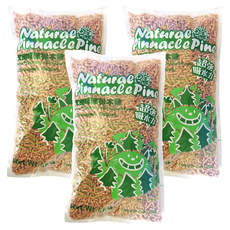 Natural PinnaclePine 沙奇 環保松木砂 小顆粒, 適用雙層貓砂盆, 崩解速度慢, 吸水量多, 不沾身不沾腳好清理, 6kg, 3包
