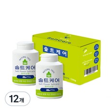 해피테라스 솔트닥스 양치소금, 120g, 12개