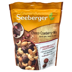 Seeberger 蔓越莓可可球堅果, 150克, 甜味和鹹味, 150g, 1包