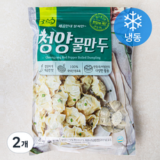 굿프랜즈 청양 물만두 (냉동), 1.35kg, 2개