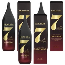 HEADSPA7 Royal Black護髮素, 210ml, 3個