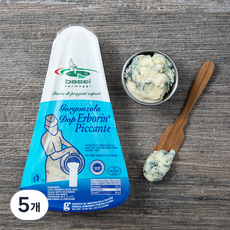 바씨 고르곤졸라 디오피 어본 피칸테 치즈 포션, 150g, 5개