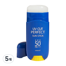 에네스티 유브이 컷 퍼펙트 선스틱 SPF50+ PA+++, 23g, 5개