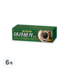 아라비카 커피 츄잉껌, 26g, 6개