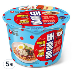 배홍동 큰사발면 116g, 5개