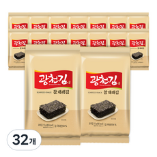 광천김 참 재래김, 15g, 32개