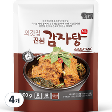 외갓집 진심 감자탕, 900g, 4개