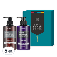 쿤달 프리미엄 헤어 트리트먼트, 5세트