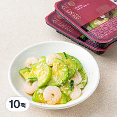 바다원 식도감 알새우호박볶음, 120g, 10팩