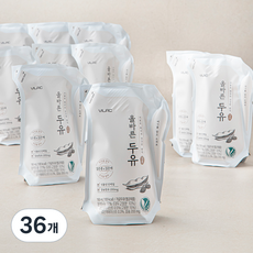 비락 올바른 두유, 190ml, 36개