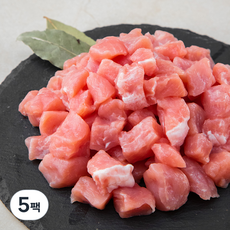 곰곰 한돈 등심 카레용 (냉장), 600g, 5팩