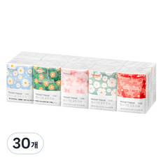 Tamsaa 口袋紙巾 3層, 30個, 10入