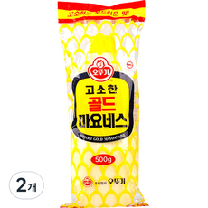 오뚜기 골드 마요네즈, 500g, 2개