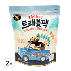 만전김 줄줄이 조미김 트래블팩 2g x 32봉, 64g, 2개