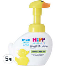 힙 베이비샌프 워싱폼 유아바디, 250ml, 5개