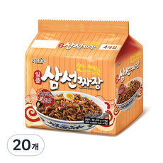 팔도일품 삼선짜장, 20개