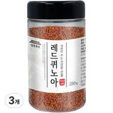 건강곡간 페루산 레드퀴노아 통, 250g, 3개