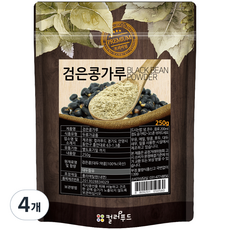 컬러푸드 국산 검은콩 가루, 4개, 250g