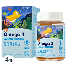 네추럴라이즈 오메가3 꾸미, 60정, 4개