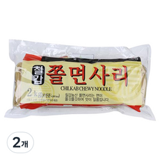 칠갑농산 쫄면사리 식자재, 2kg, 2개