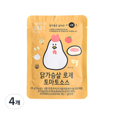설성목장 닭가슴살 로제 토마토 소스 100g, 로제토마토 소스맛, 4개
